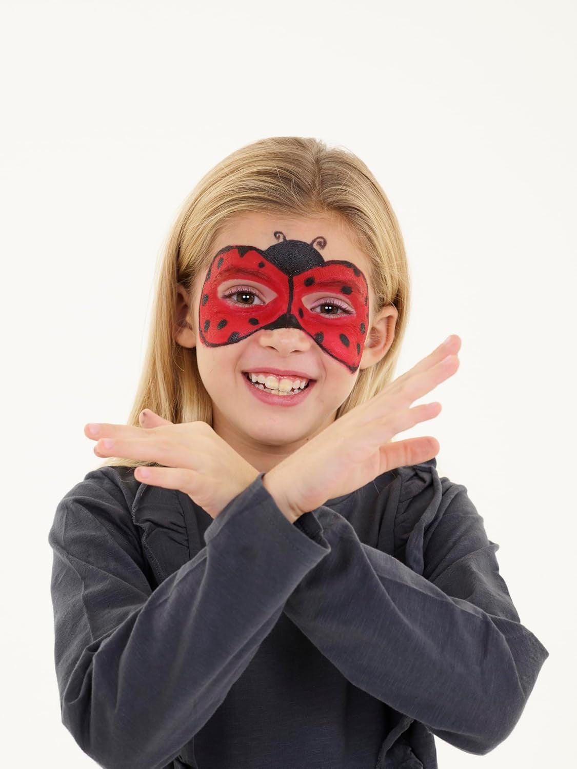 CARIOCA MASK UP Carnival -
Set di 3 colori brillanti a base d'acqua per la pelle in Stick con fantasia MONSTER