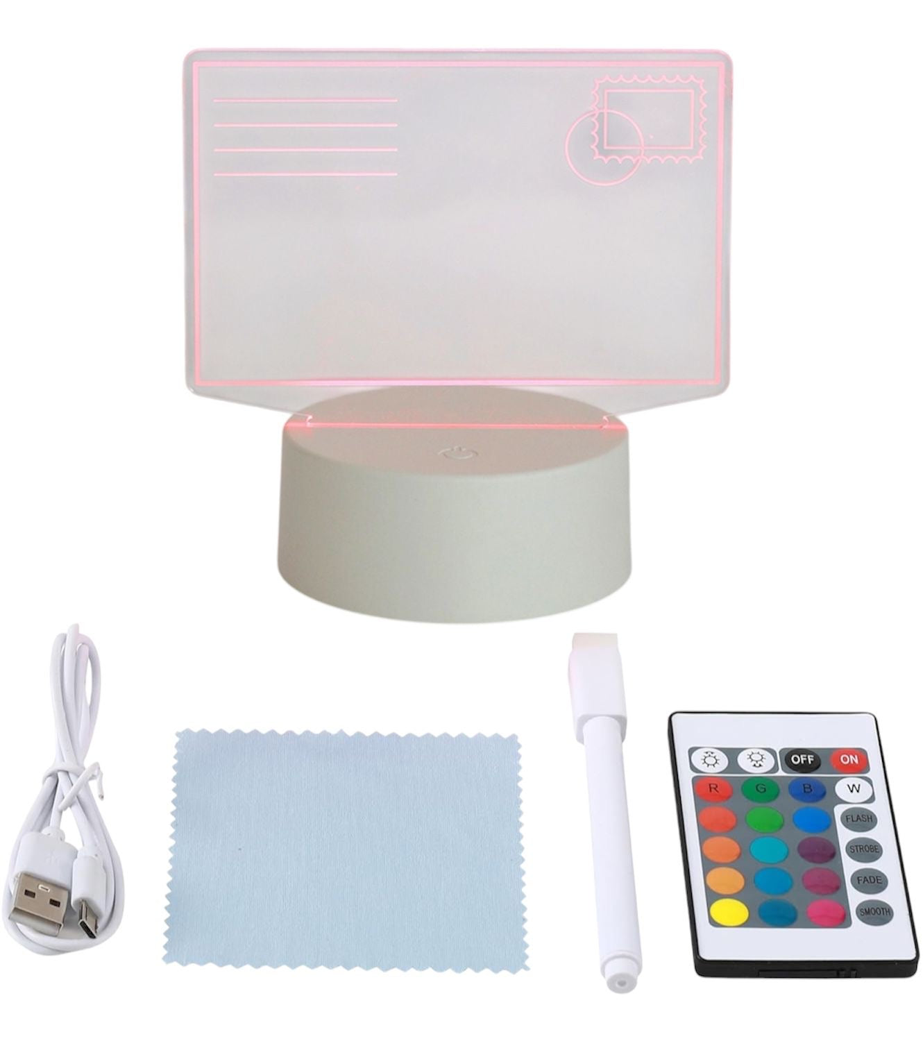 Lampada da Tavolo con Penna Cancellabile Lettera - iTotal