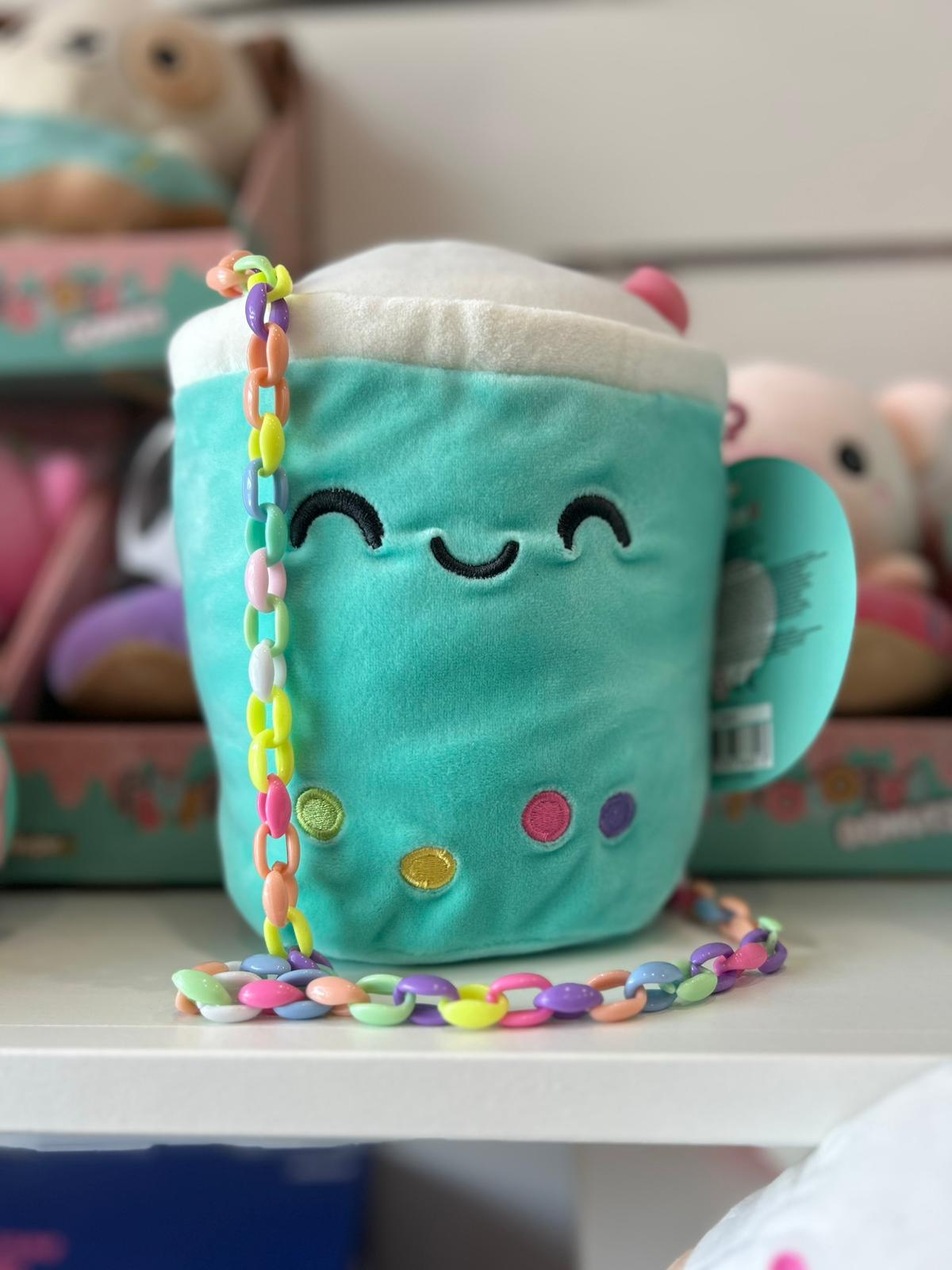 Borsa a tracolla in peluche - Swipe