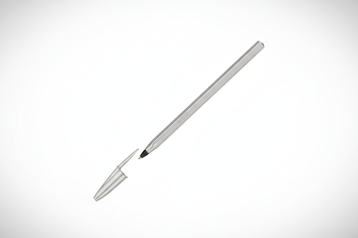 Penna a sfera Cristal® Glacé Argento - Bic