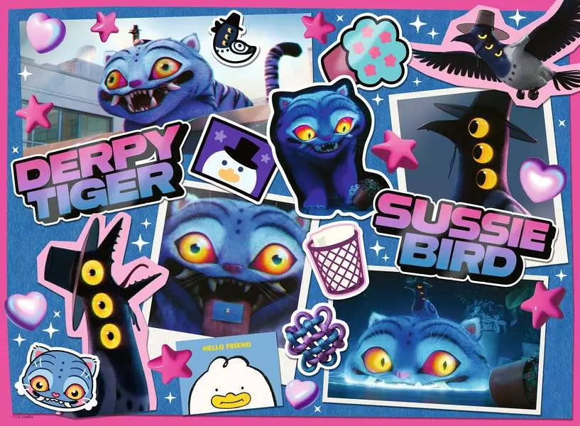 Puzzle 300 pezzi K-pop Demon Hunters Derpy & Sussie