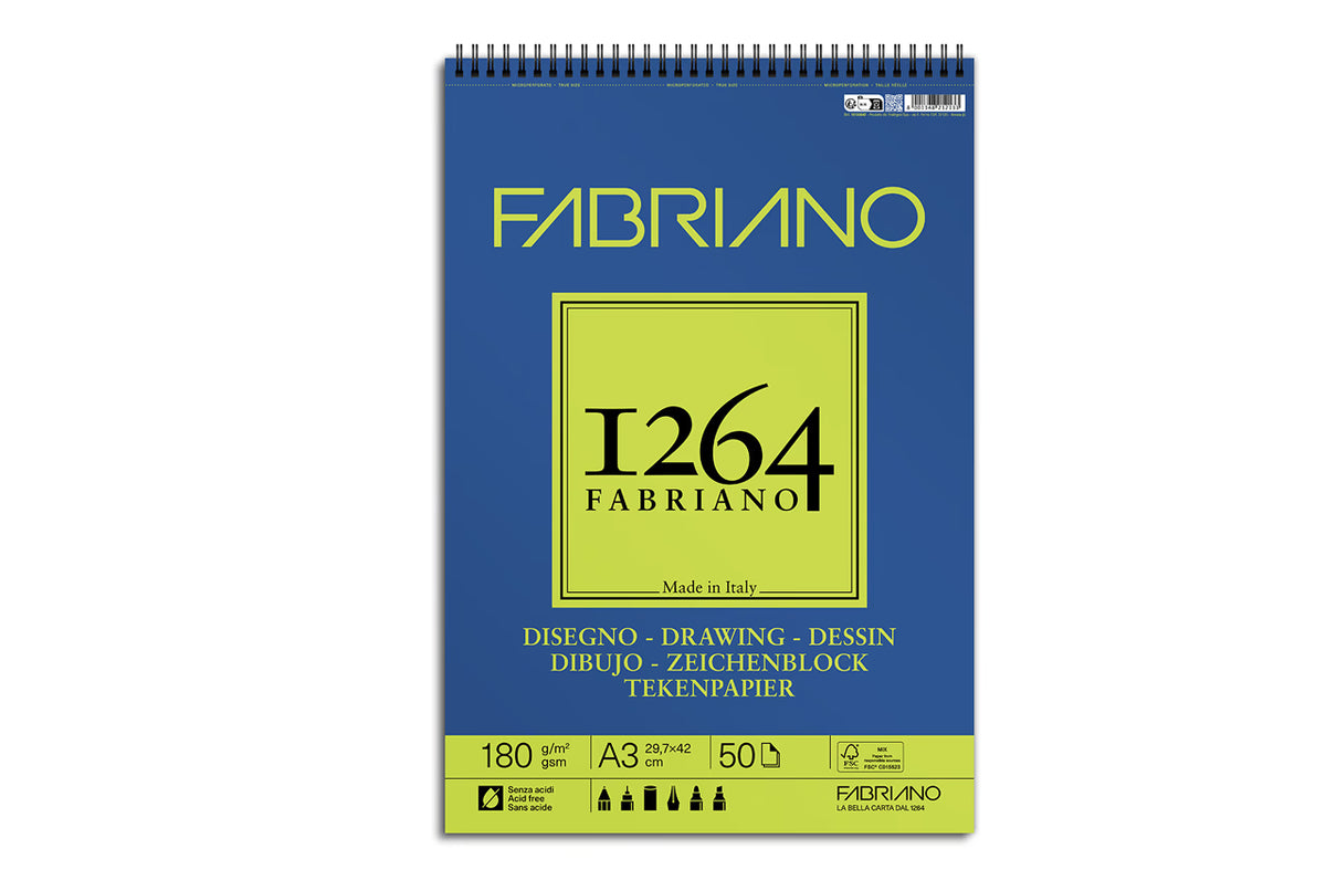 Fabriano 1264 Disegno Blocco spiralato