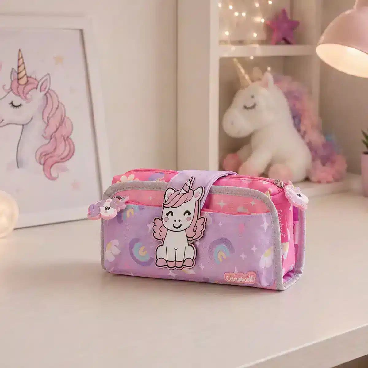 Portapenne 2 in 1 Unicorn - Colourbook