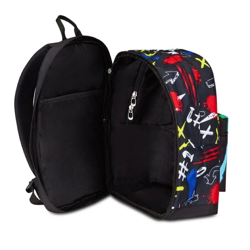 ZAINO Seven REVERSIBILE NEW CON EARPHONES WIRELESS THE DOUBLE GRAFFITILOAD