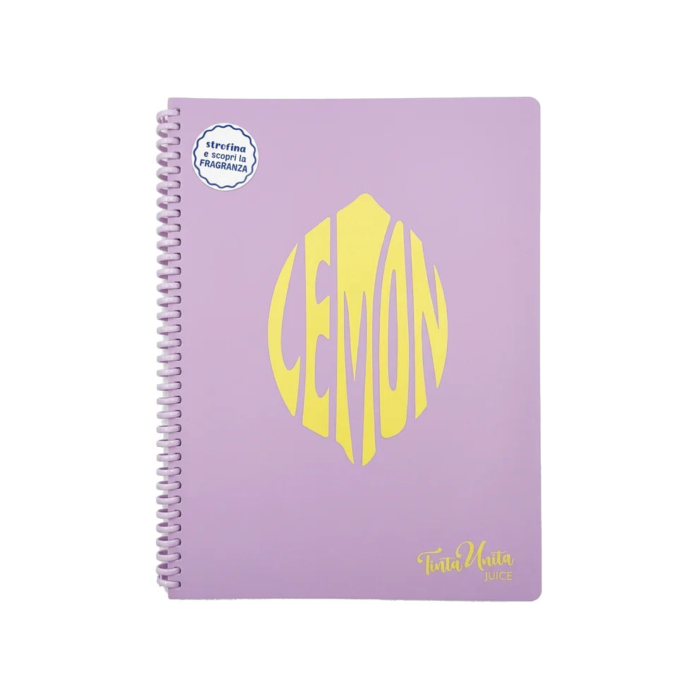 Quaderno Maxi Spirale Profumato 5mm - Tinta Unita Juice