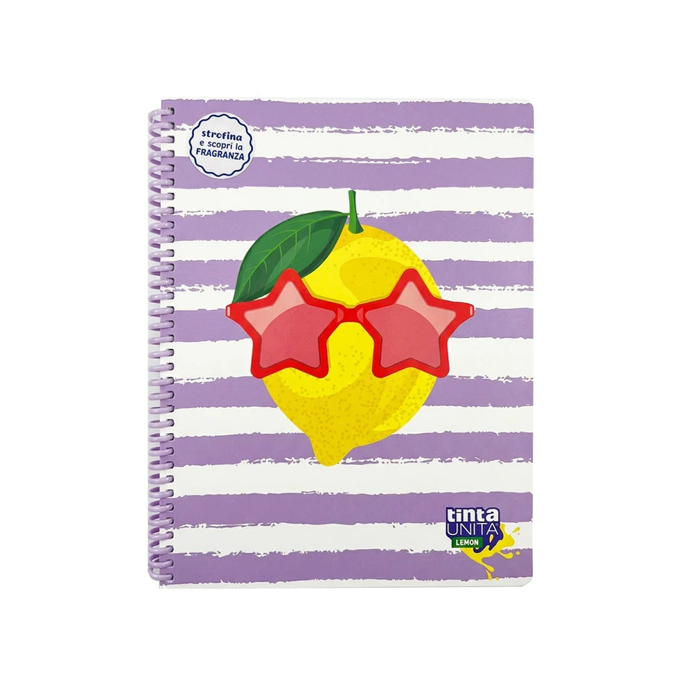 Quaderno Maxi Spirale Profumato 5mm - Tinta Unita Juice