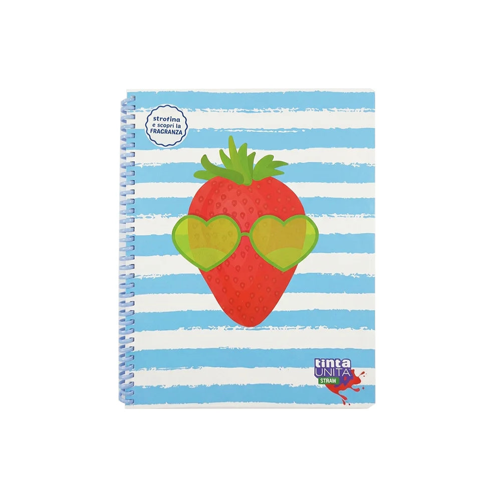 Quaderno Maxi Spirale Profumato 5mm - Tinta Unita Juice