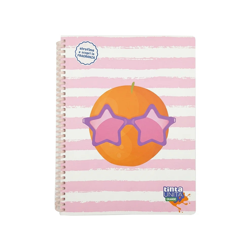 Quaderno Maxi Spirale Profumato 1R  - Tinta Unita Juice