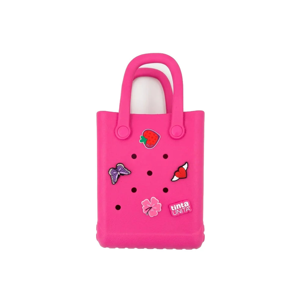 Borsa in Eva Fucsia - Tinta Unita Click