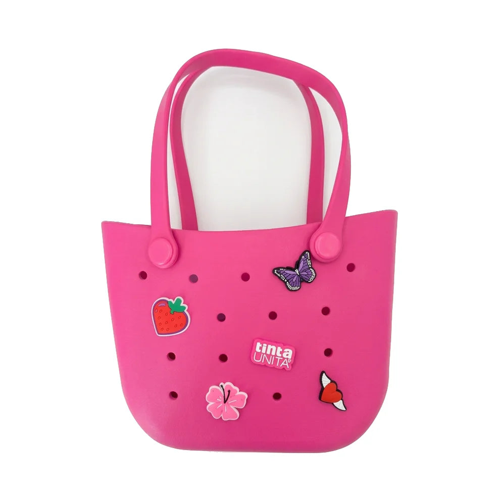 Borsa in Eva Fucsia - Tinta Unita Click