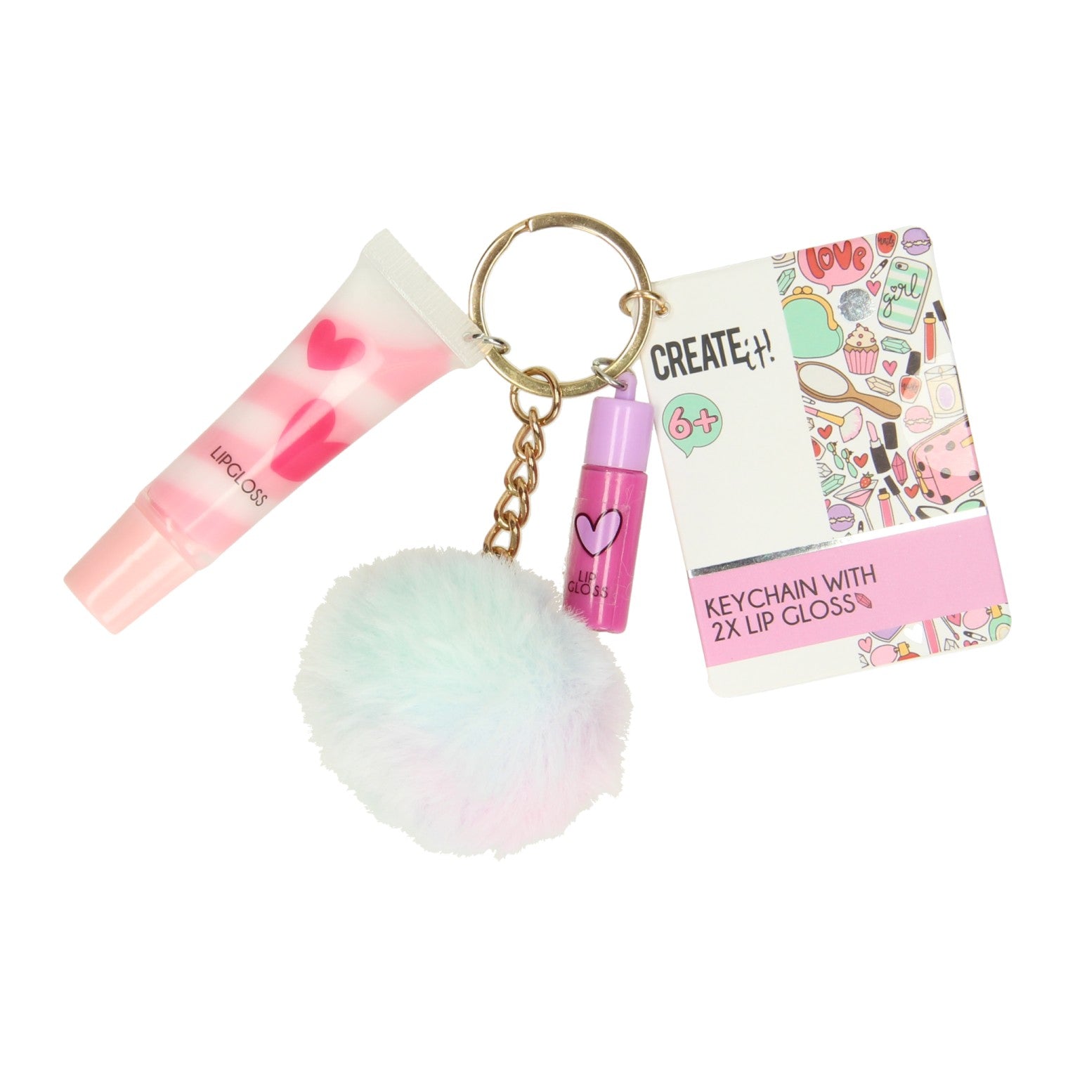 Set Lip Gloss Portachiavi - Create It!