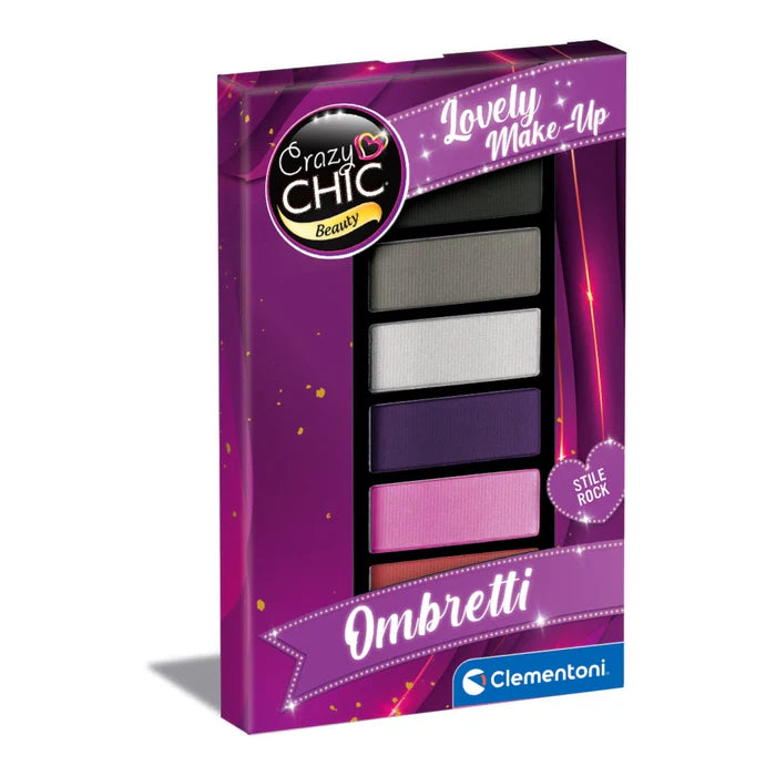 Ombretti colorati: Stile Rock Clementoni