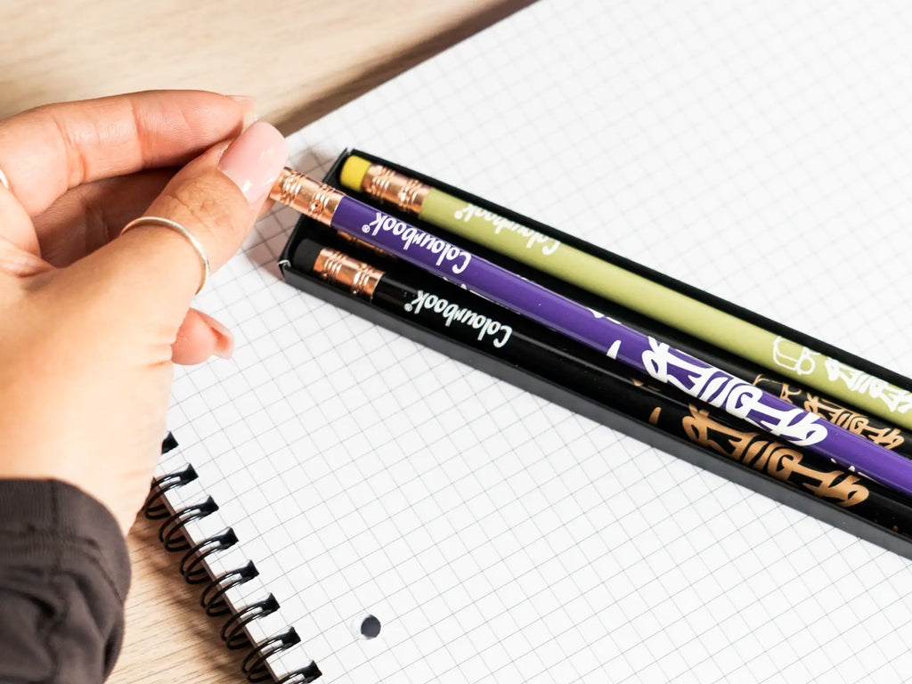 Set 4 matite HB – Geolier by Colourbook