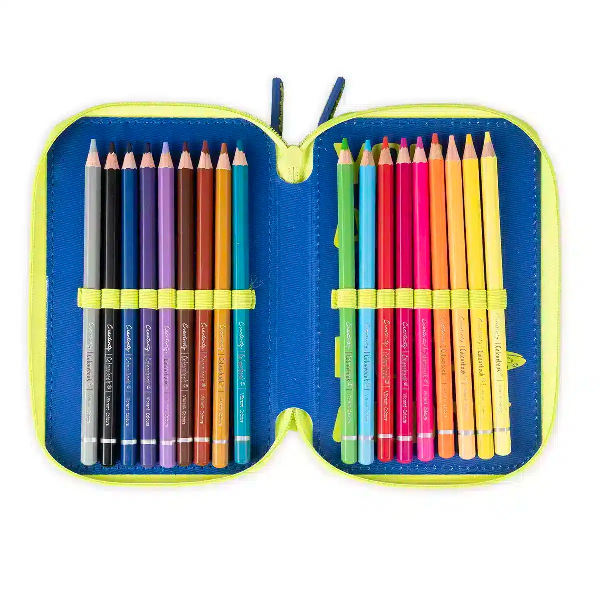 Astuccio 3 zip Alien World Completo - Colourbook