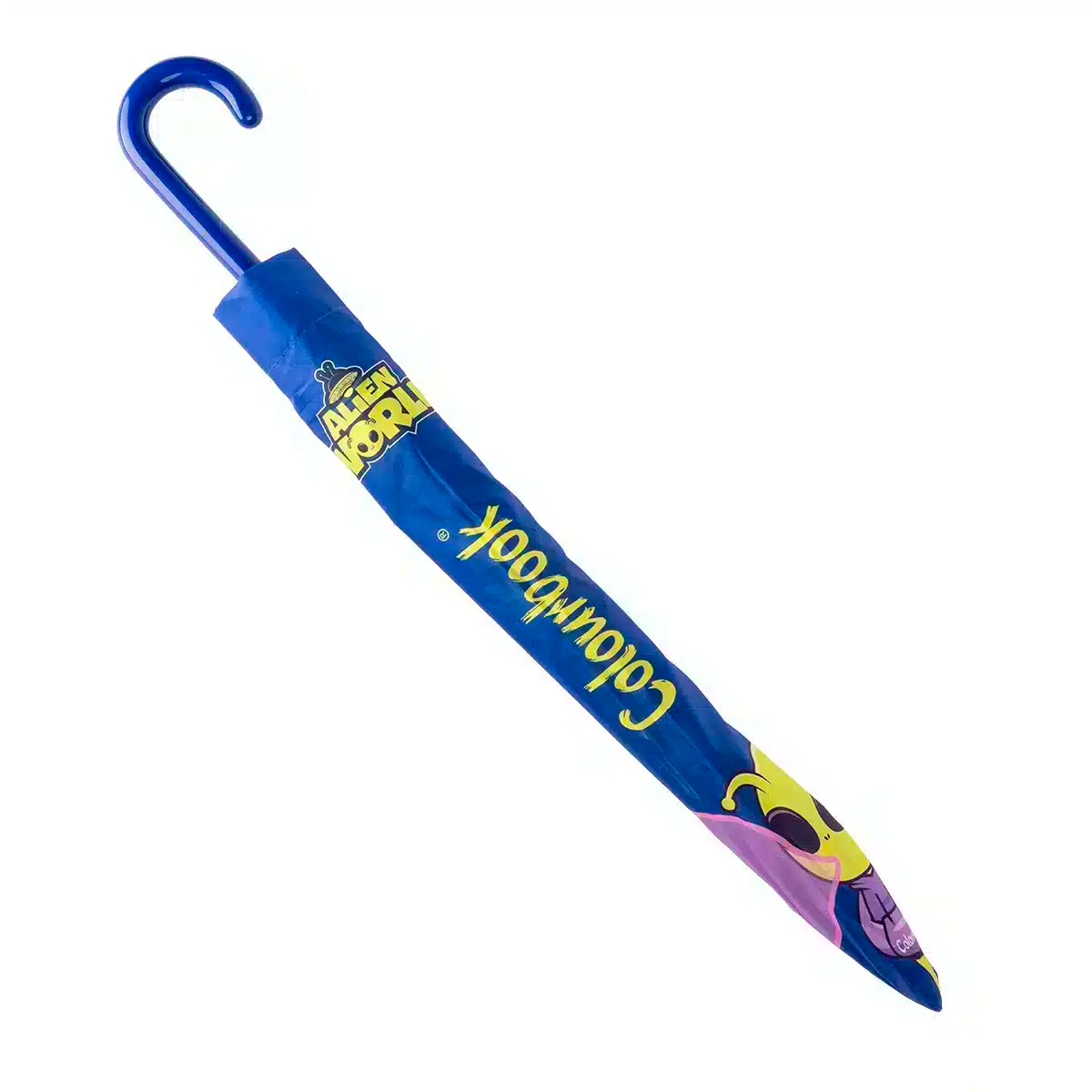 Ombrello per bambini Alien World antivento - Colourbook