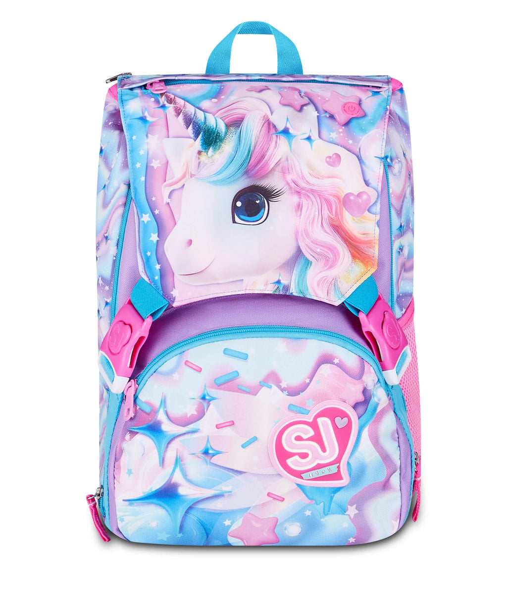 ZAINO ESTENSIBILE BIG - LED UNICORN GIRL SJ 2026
