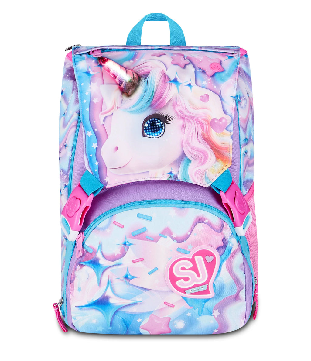 ZAINO ESTENSIBILE BIG - LED UNICORN GIRL SJ 2026