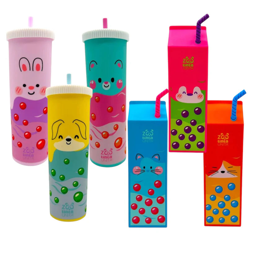 Astuccio in silicone Bubble Tea - Tinta Unita
