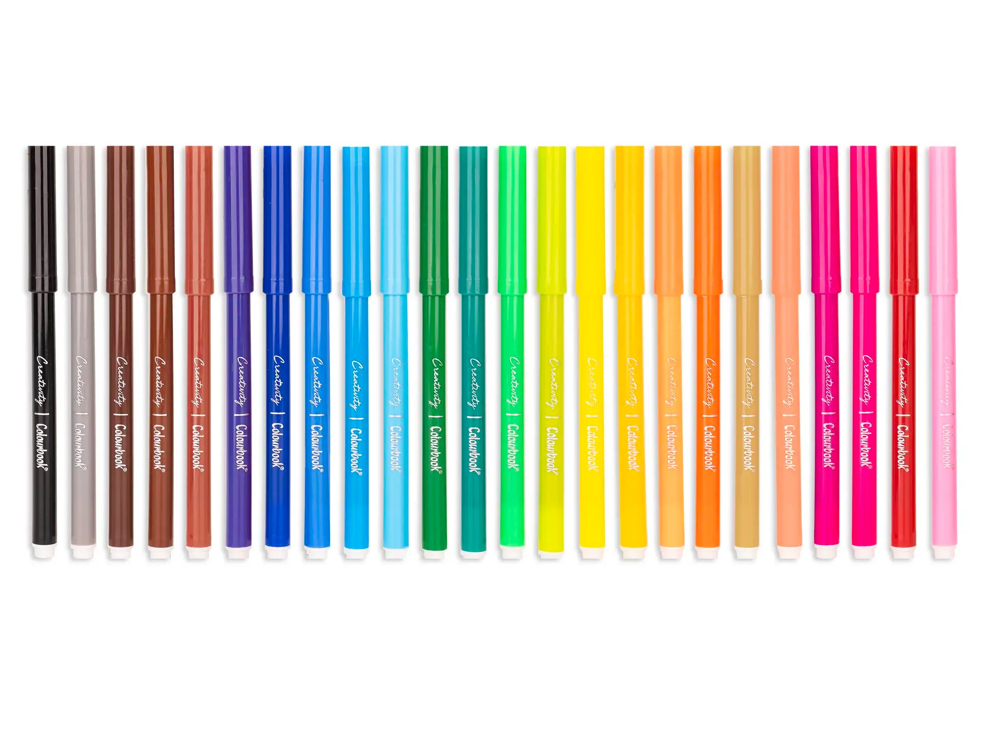 Confezione 24 pennarelli colorati Creativity - Colourbook