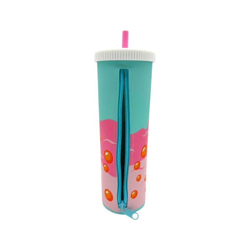 Astuccio in silicone Bubble Tea - Tinta Unita