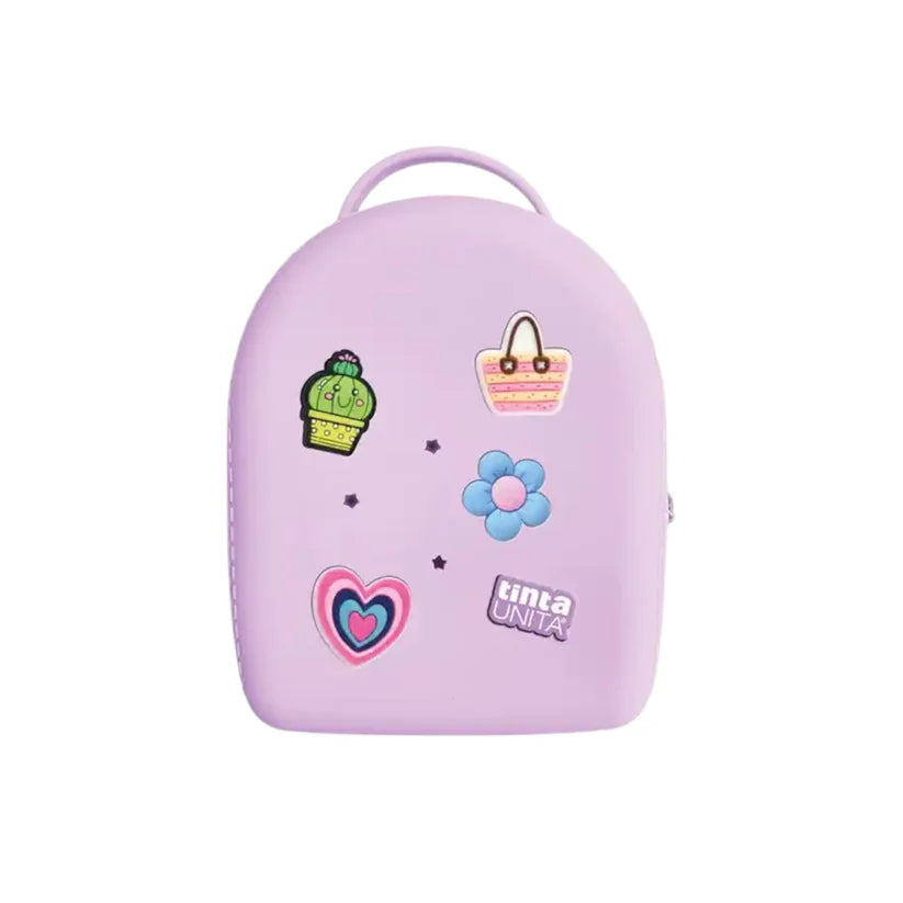 Zainetto in silicone con pins - Tinta Unita Click