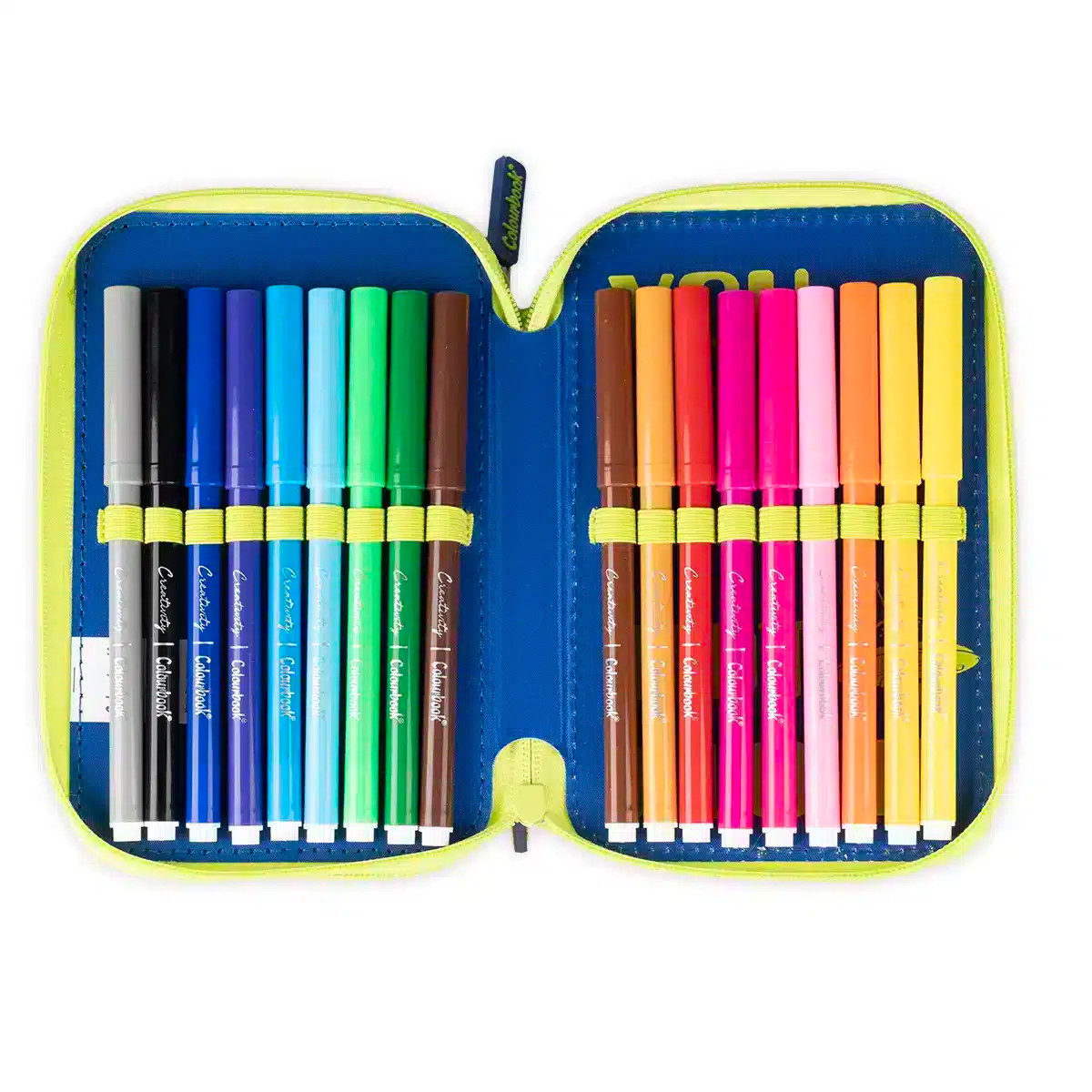 Astuccio 3 zip Alien World Completo - Colourbook