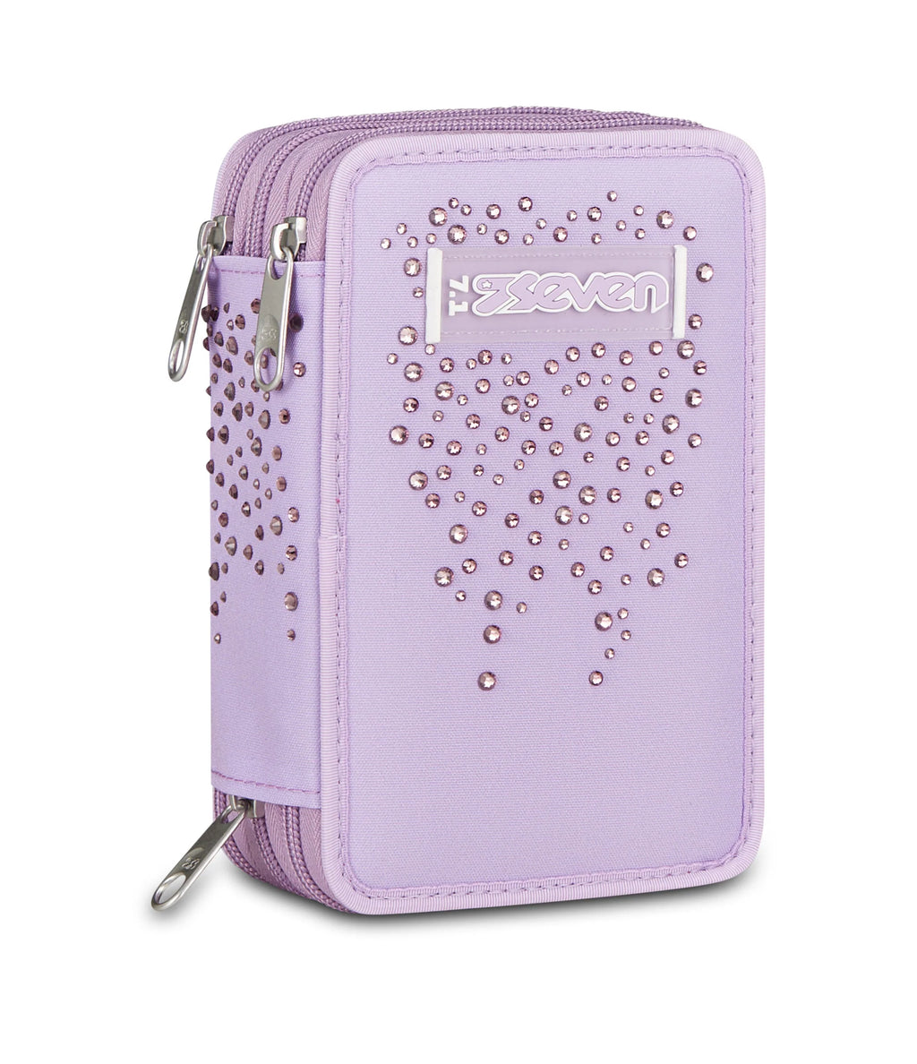 ASTUCCIO Seven® 3 ZIP LILLA - GLITZYCUTE