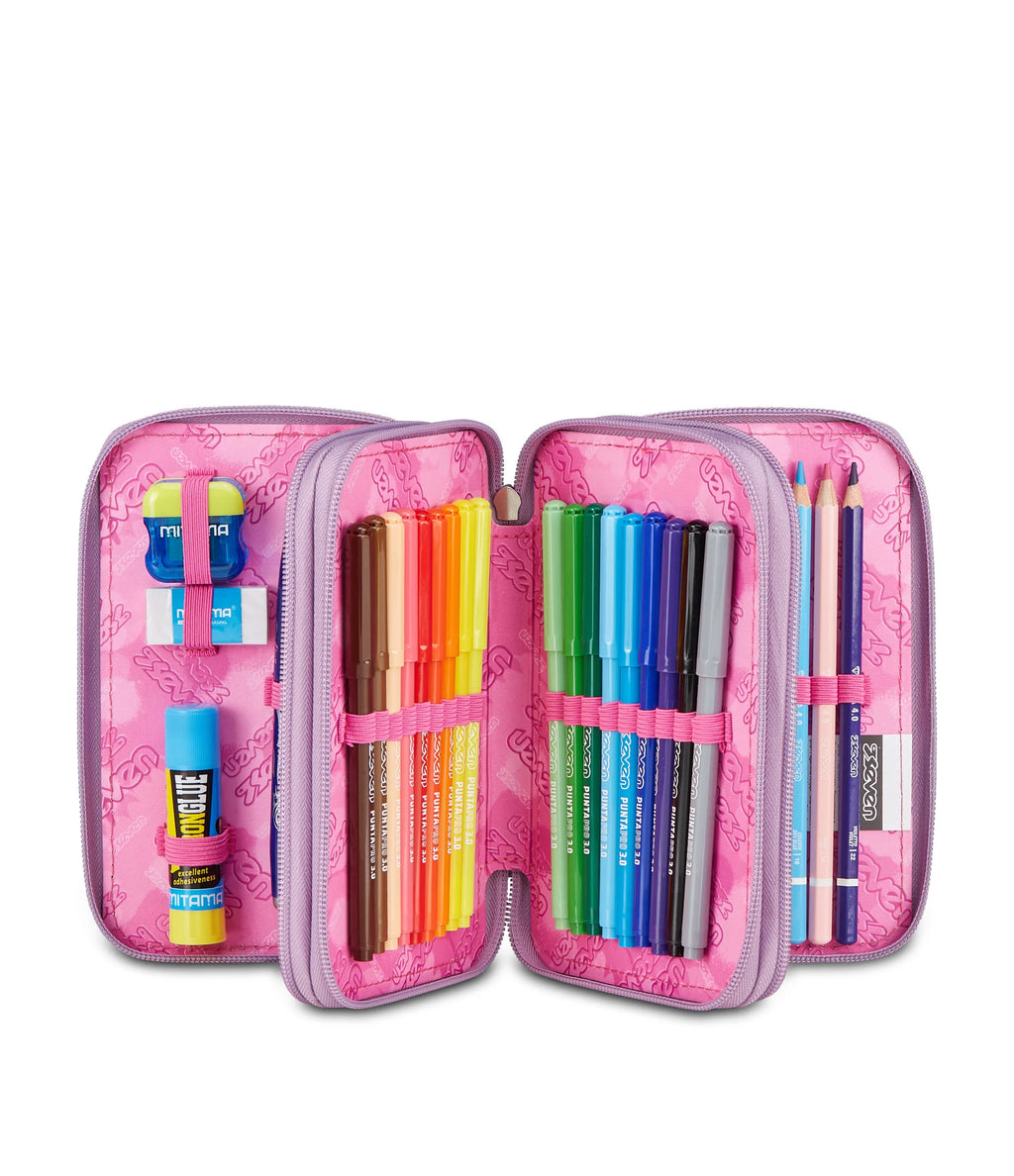 ASTUCCIO Seven® 3 ZIP LILLA - GLITZYCUTE