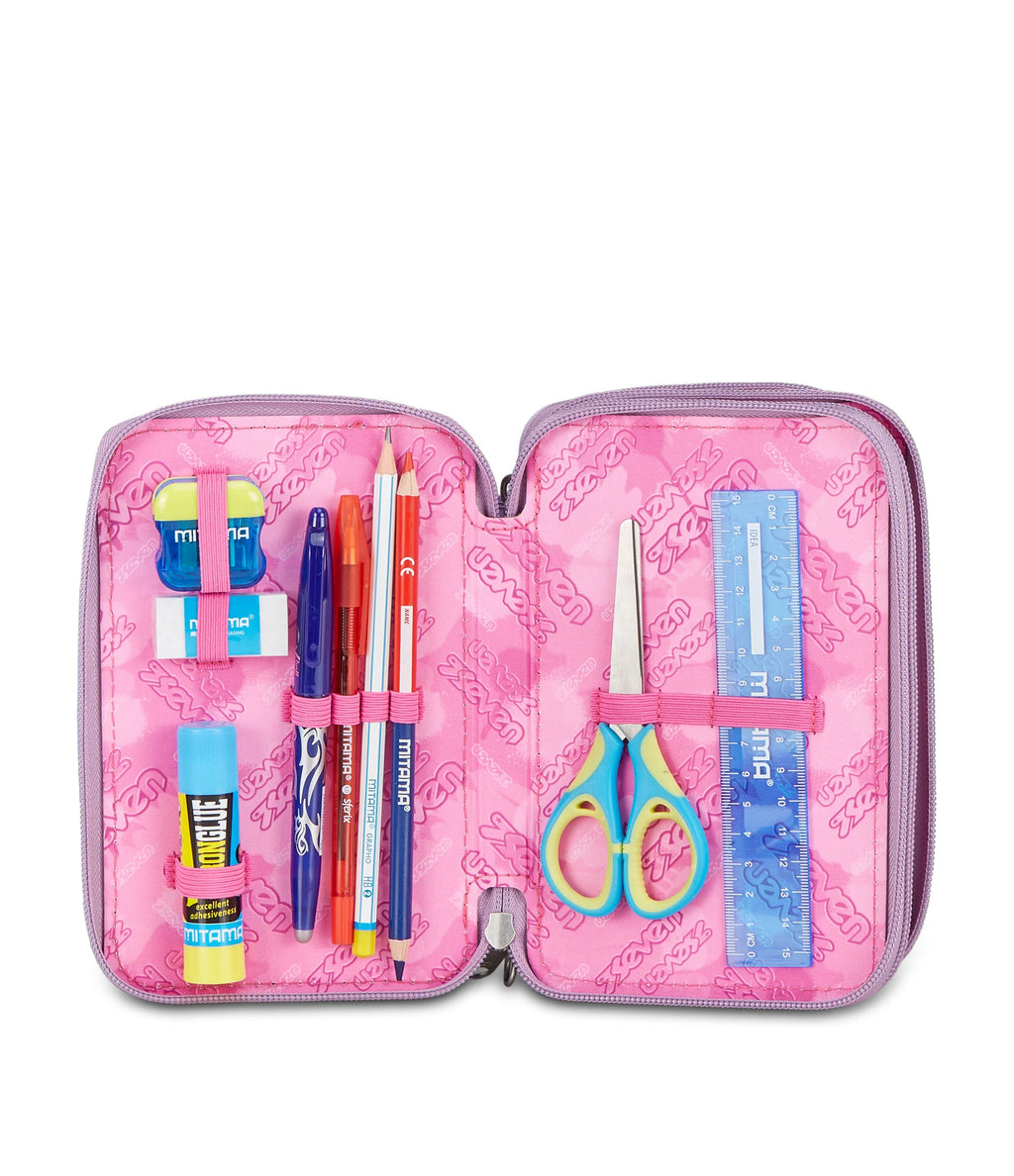 ASTUCCIO Seven® 3 ZIP LILLA - GLITZYCUTE