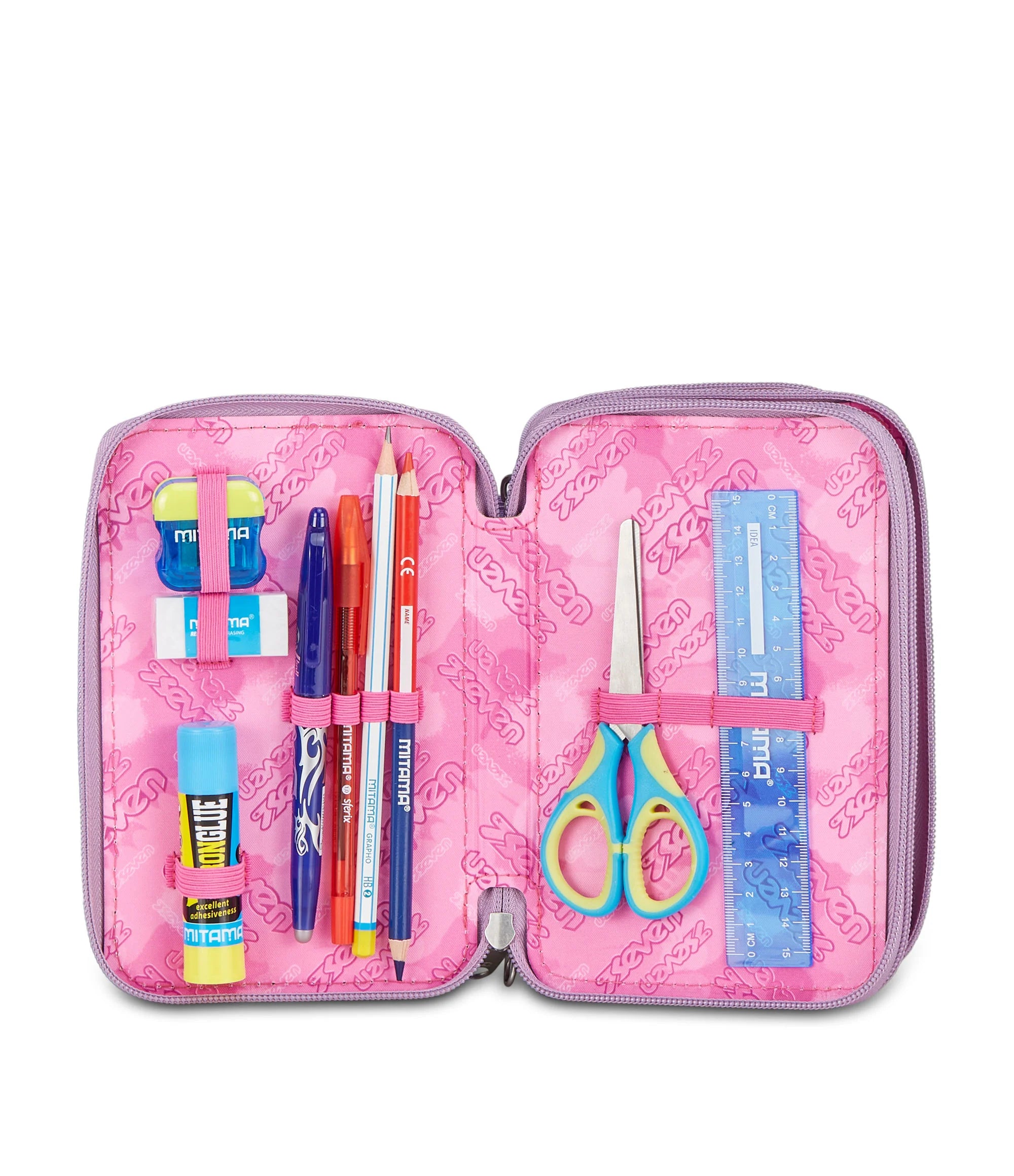 ASTUCCIO Seven® 3 ZIP LILLA - GLITZYCUTE