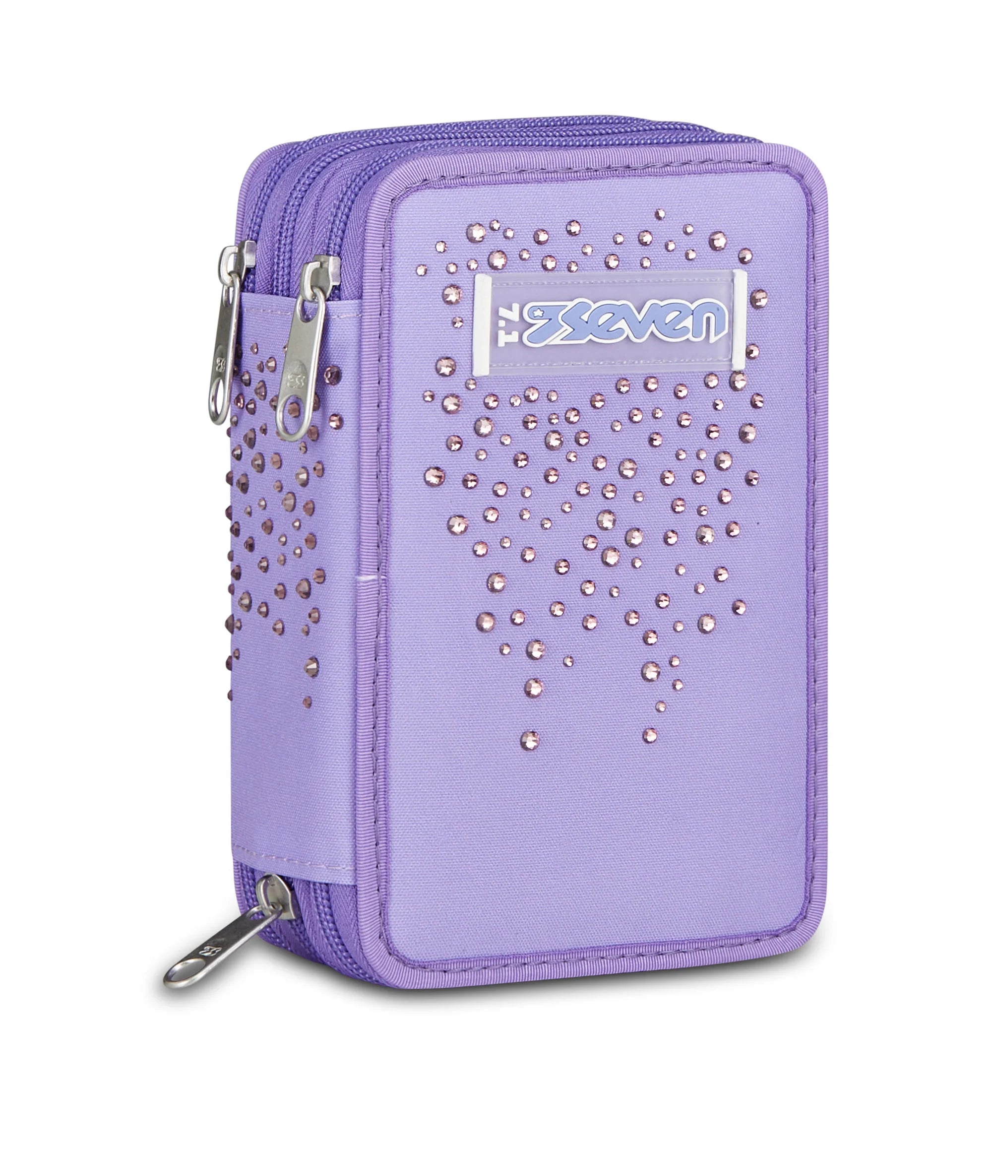 ASTUCCIO Seven® 3 ZIP VIOLA - GLITZYCUTE