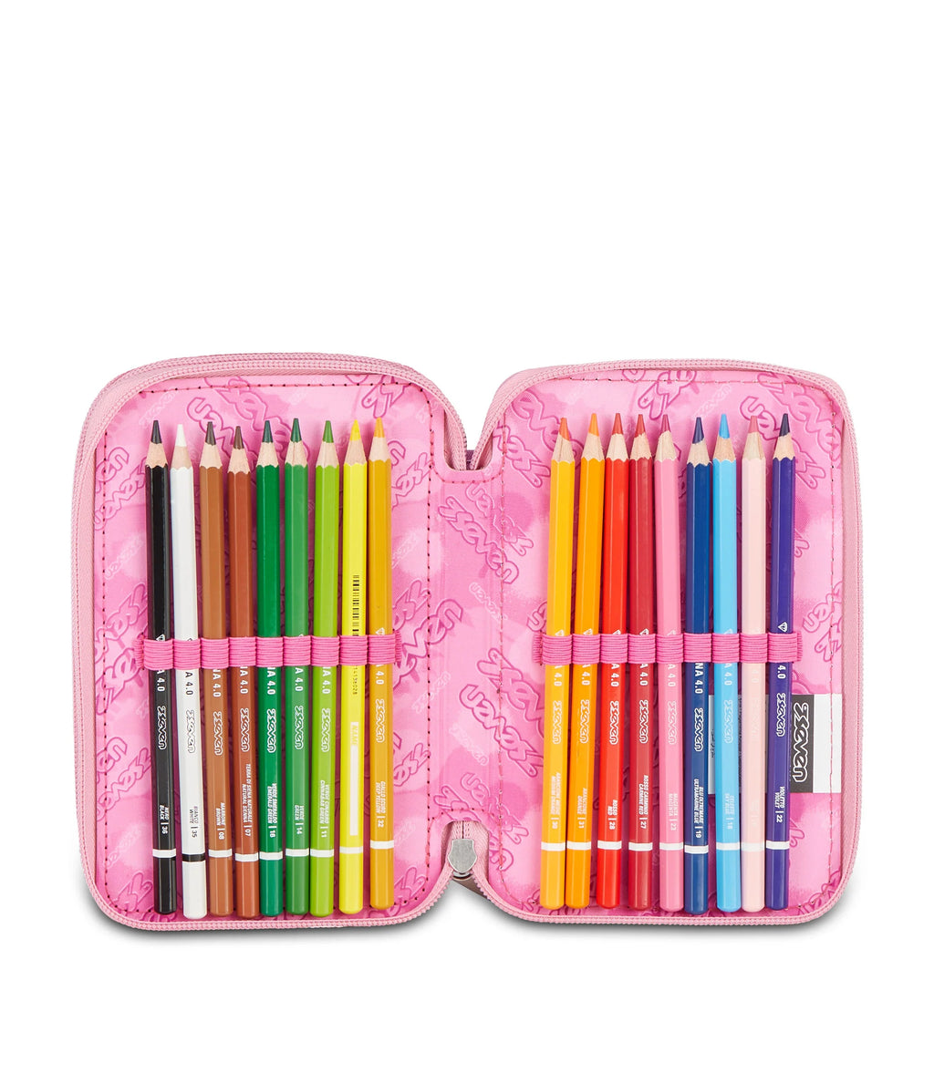 ASTUCCIO Seven® 3 ZIP ROSA - GLITZYCUTE
