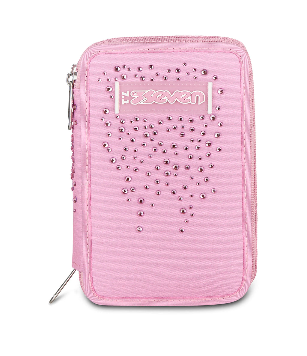 ASTUCCIO Seven® 3 ZIP ROSA - GLITZYCUTE