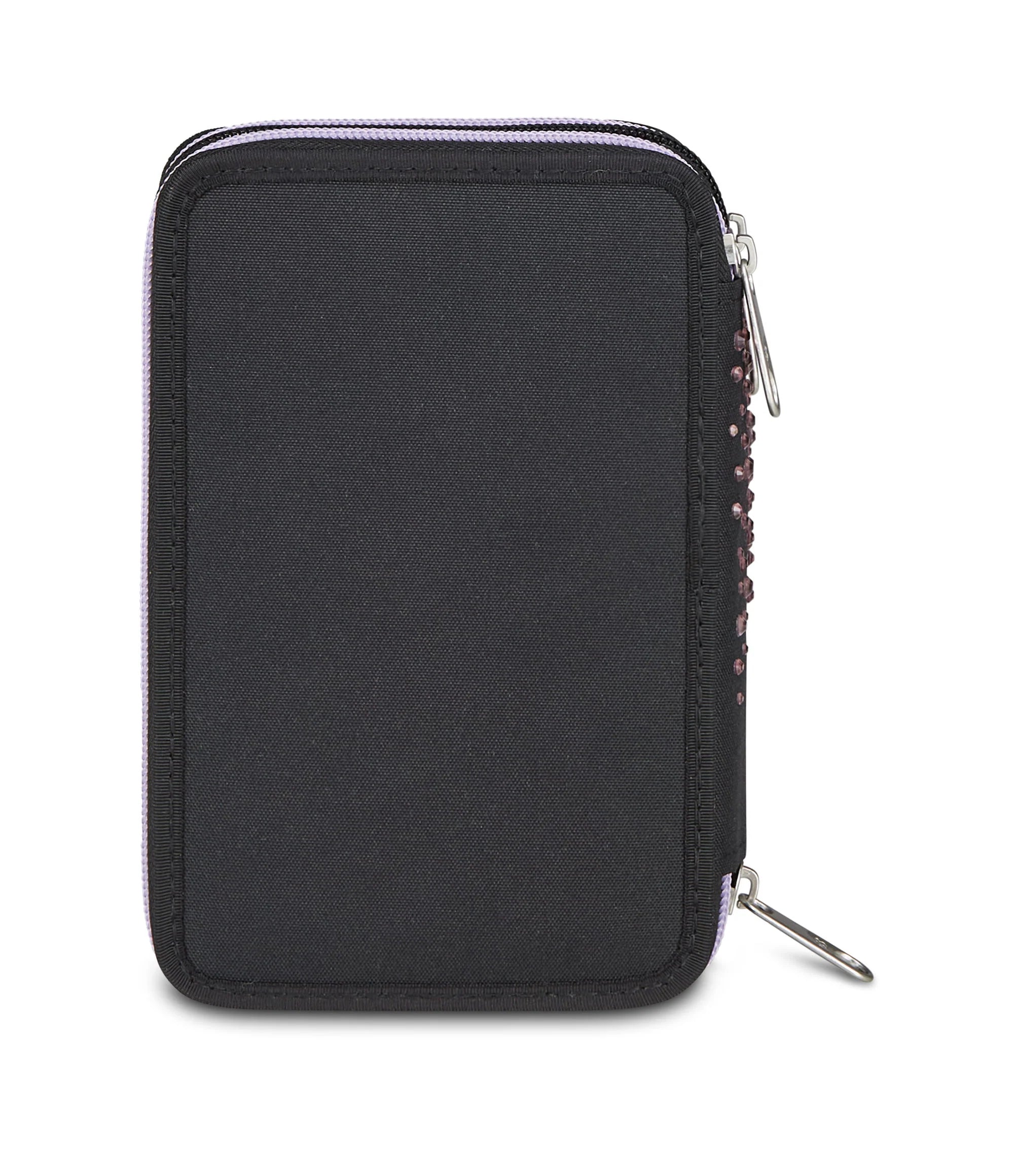 ASTUCCIO Seven® 3 ZIP NERO E ROSA - GLITZYCUTE