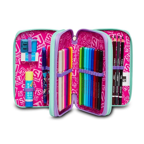 Astuccio 3 Zip Sj Gang Sea Beauty Seven