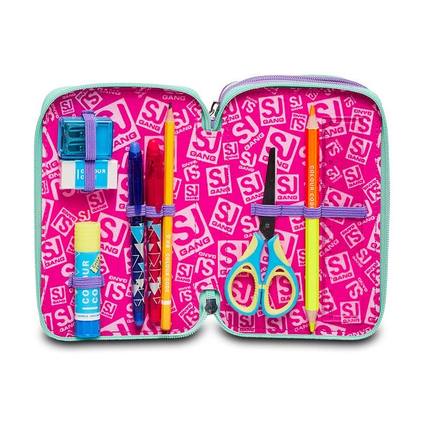 Astuccio 3 Zip Sj Gang Sea Beauty Seven