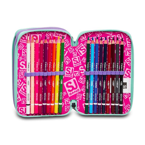 Astuccio 3 Zip Sj Gang Sea Beauty Seven
