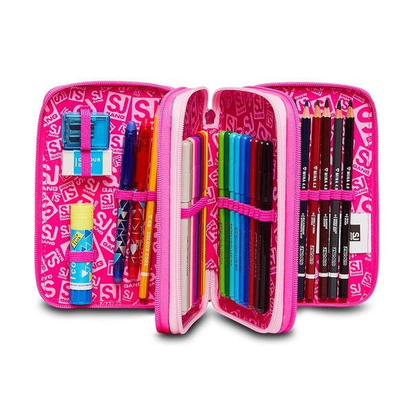 Astuccio 3 Zip Sj Gang Uniselfie