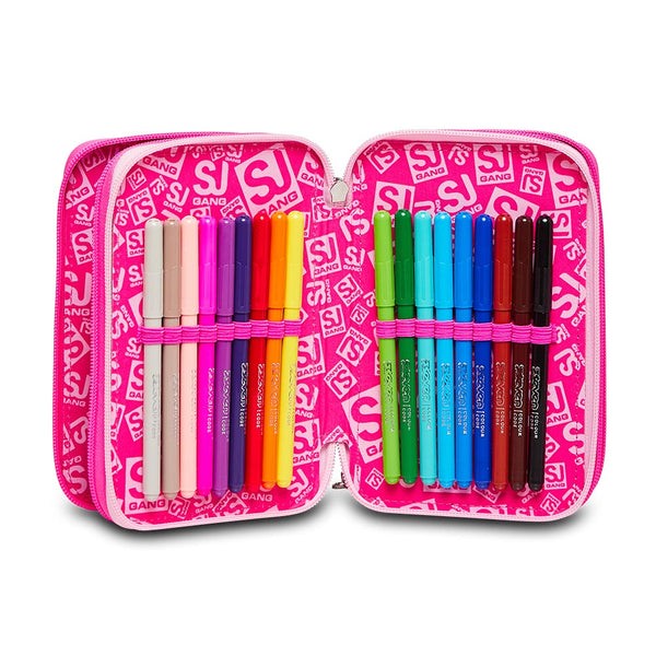 Astuccio 3 Zip Sj Gang Uniselfie