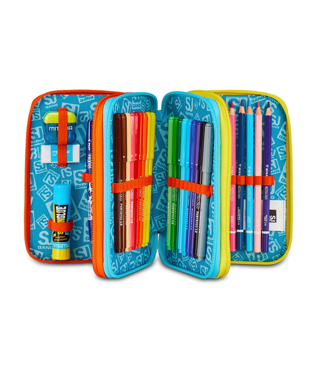 Astuccio 3 Zip SJ Gang Dragon Glide