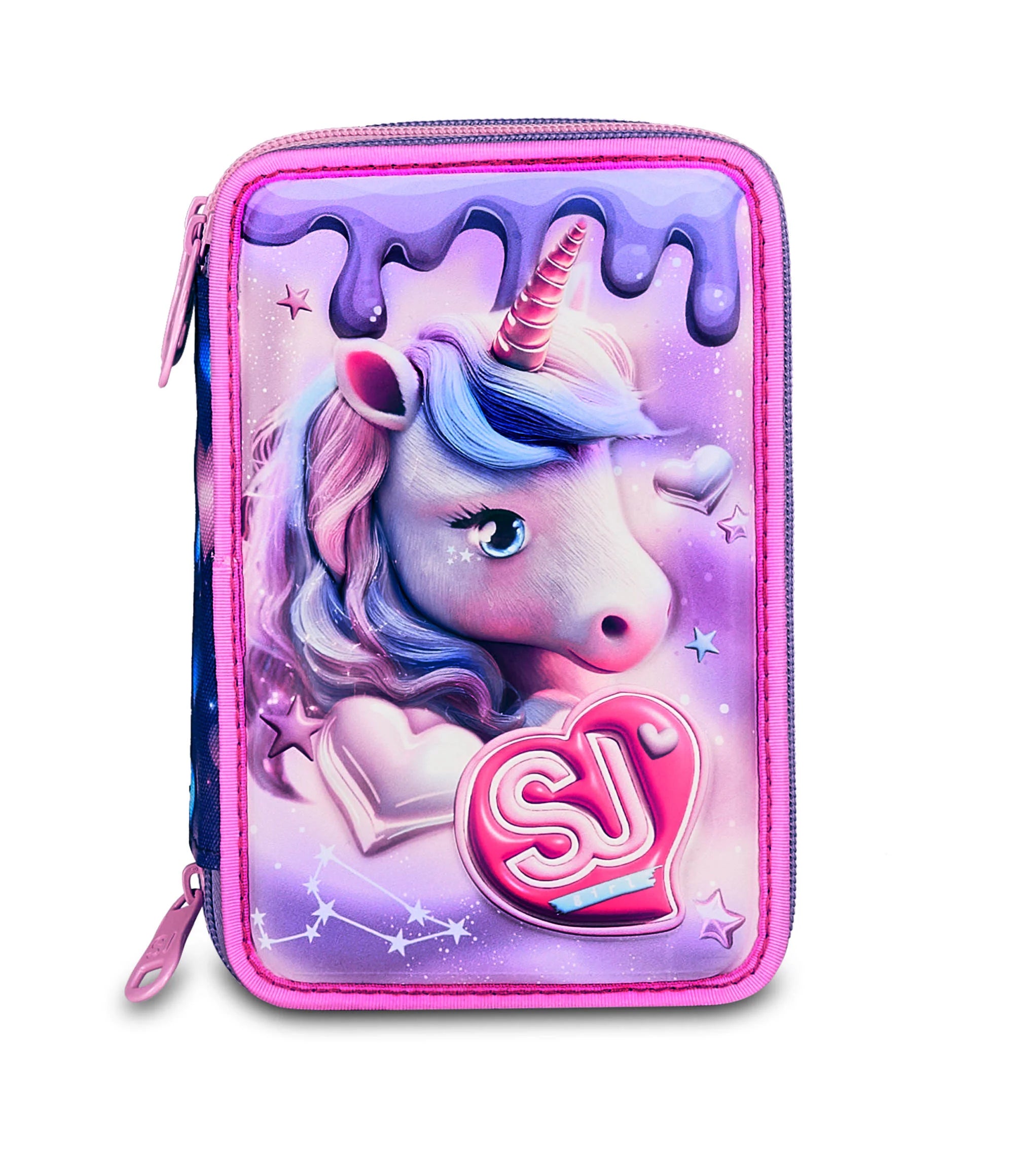 ASTUCCIO 3 ZIP 3D - PIXIE UNICORN Seven SJ
