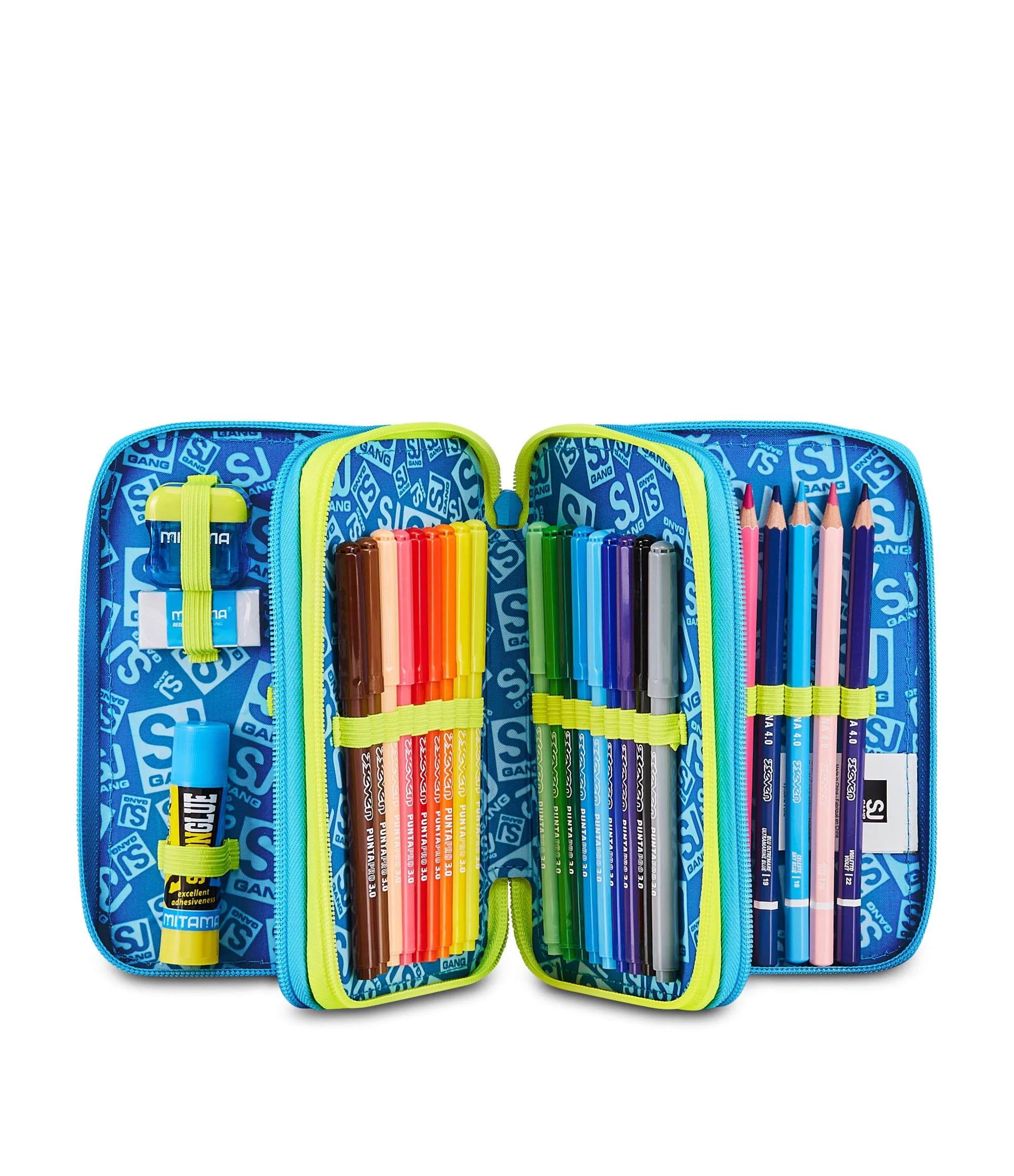 ASTUCCIO 3 ZIP 3D - GLOWGAME Seven SJ