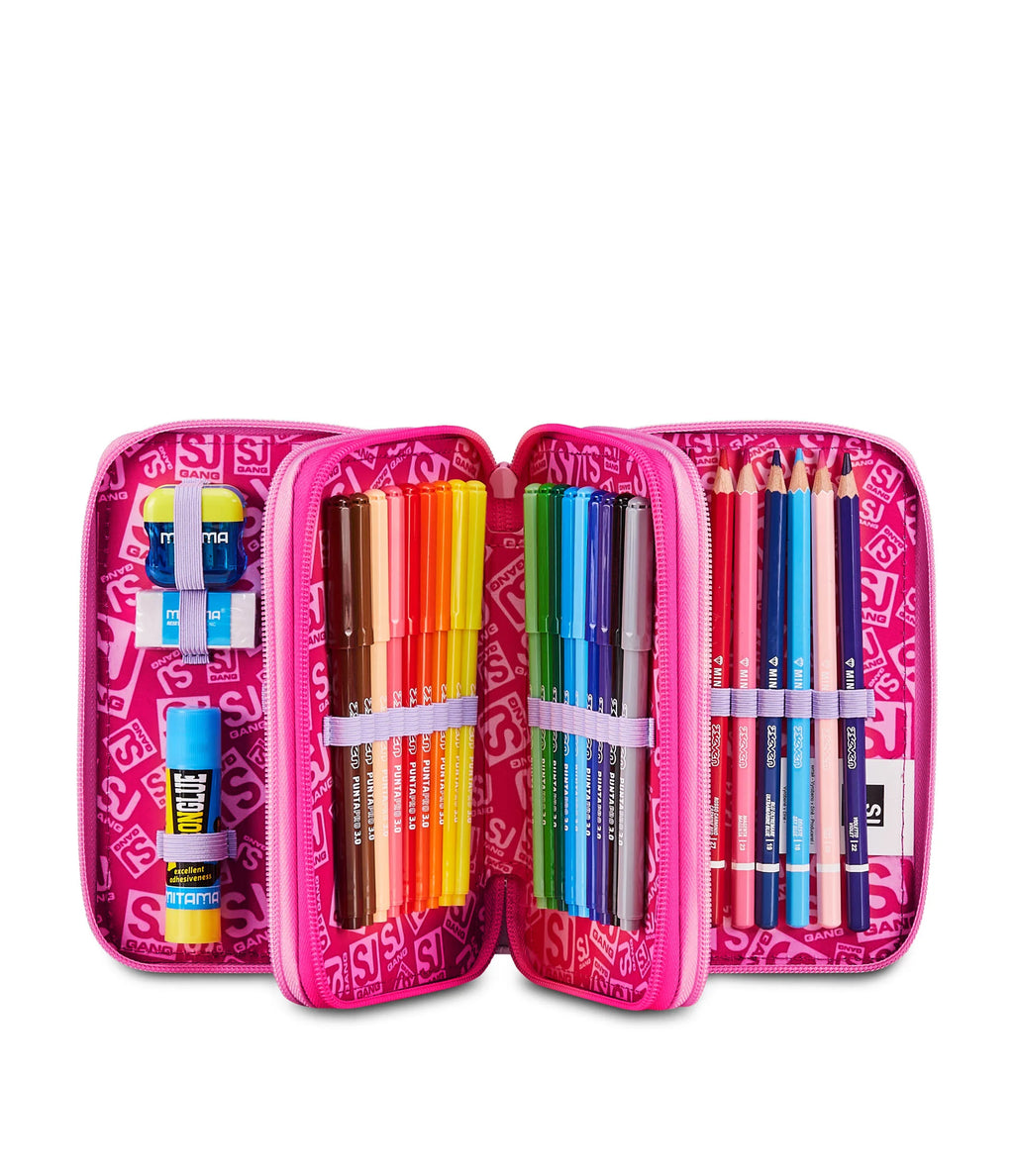 ASTUCCIO 3 ZIP - SOFT POUCH GIRL Seven SJ