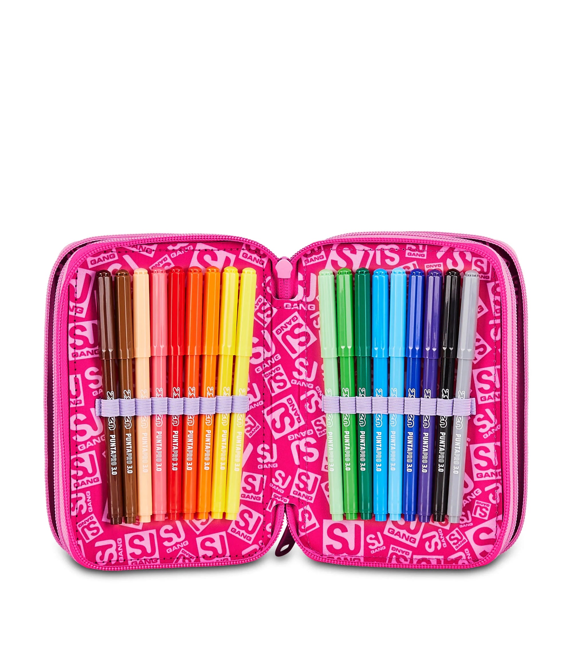 ASTUCCIO 3 ZIP - SOFT POUCH GIRL Seven SJ
