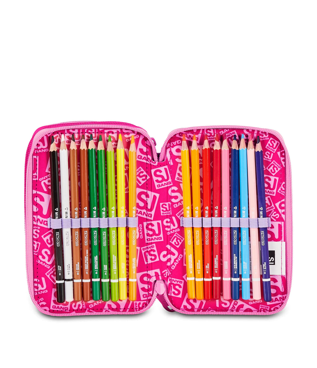 ASTUCCIO 3 ZIP - SOFT POUCH GIRL Seven SJ