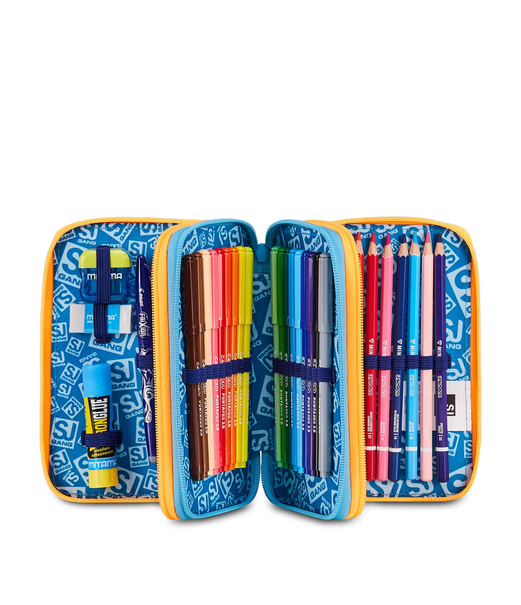 ASTUCCIO 3 ZIP - JOYFUL PINS BOY Seven SJ