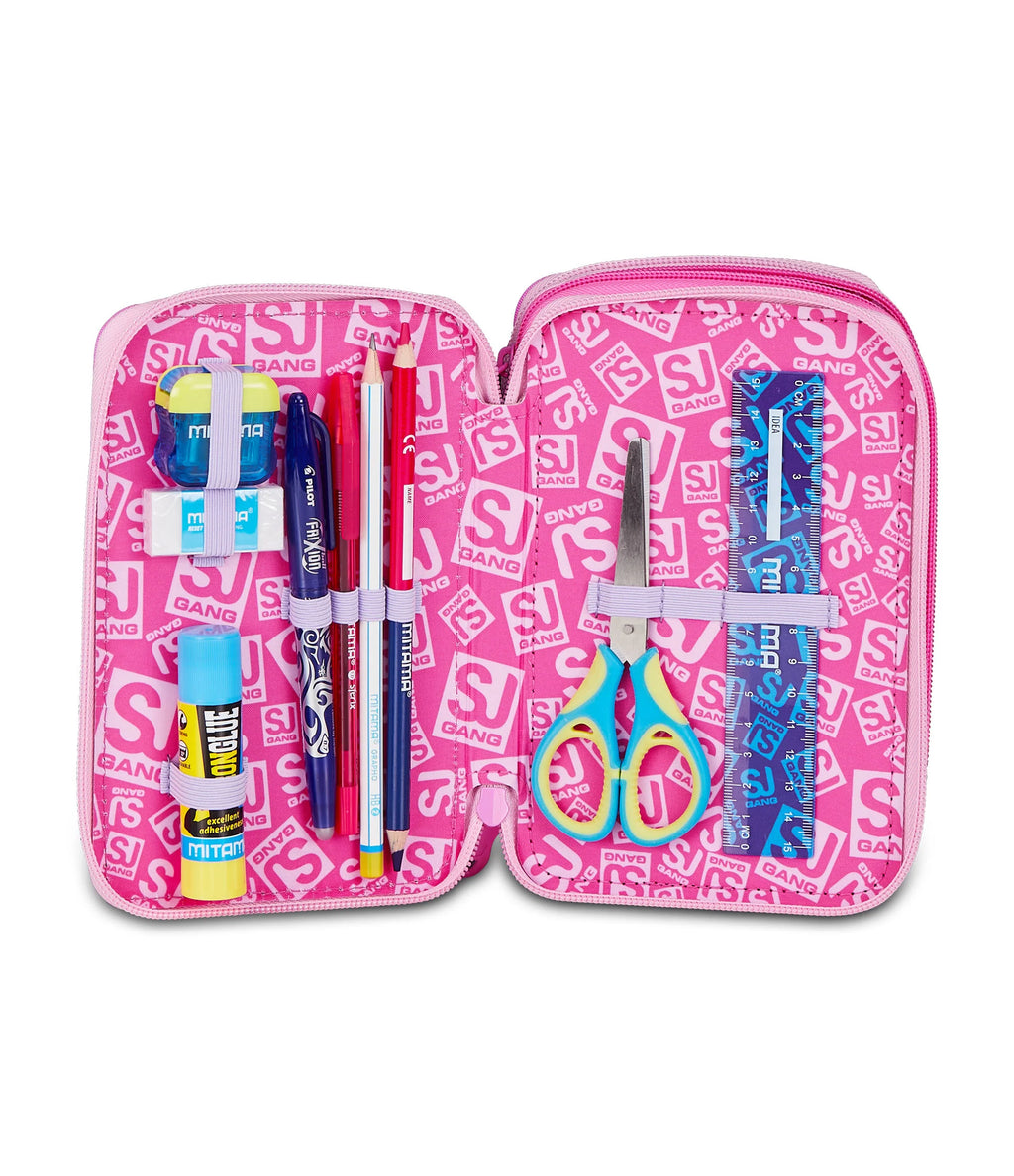 ASTUCCIO 3 ZIP - FLUFFY PINK GIRL SJ