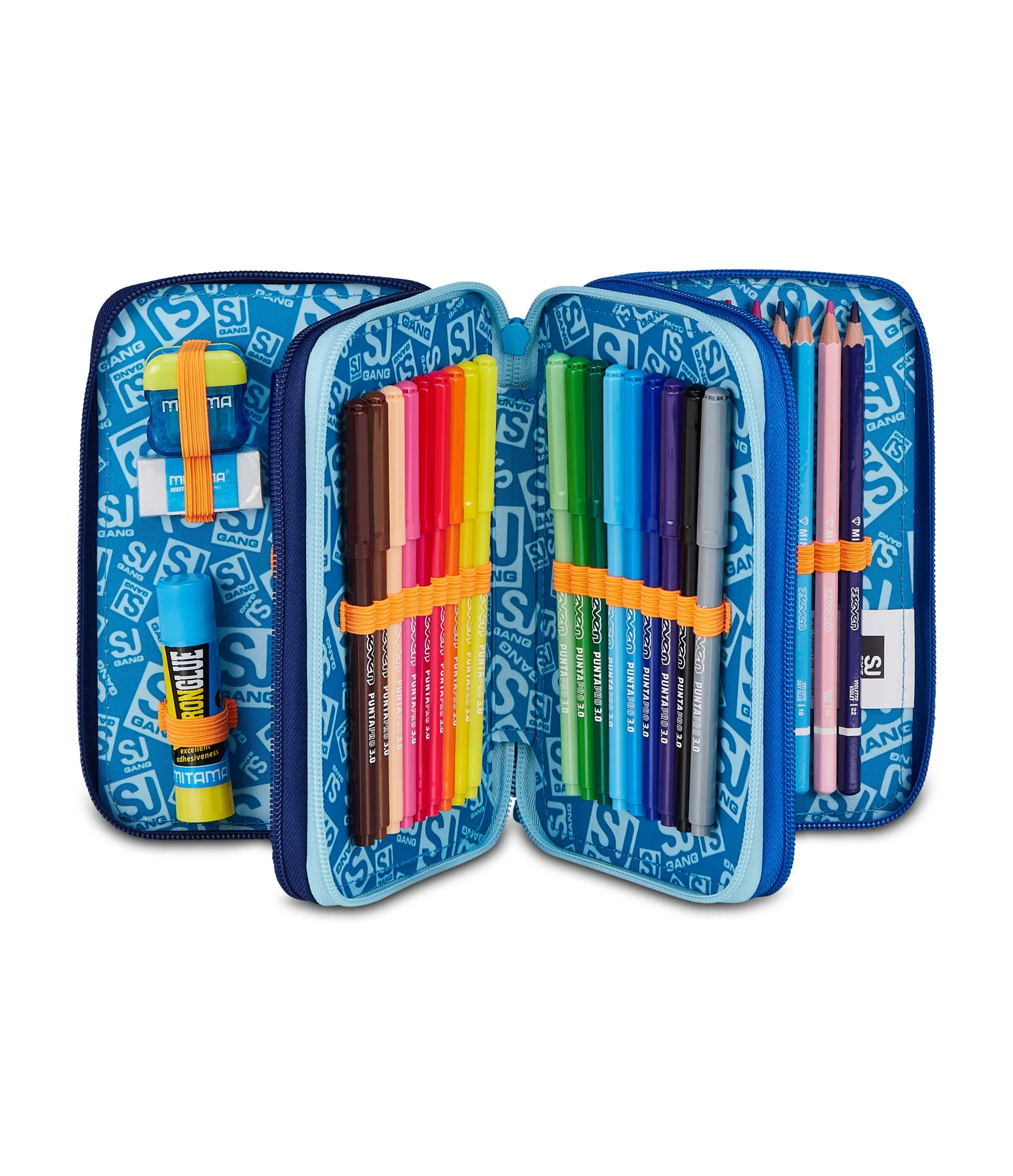 ASTUCCIO 3 ZIP - SPACE LED BOY SJ