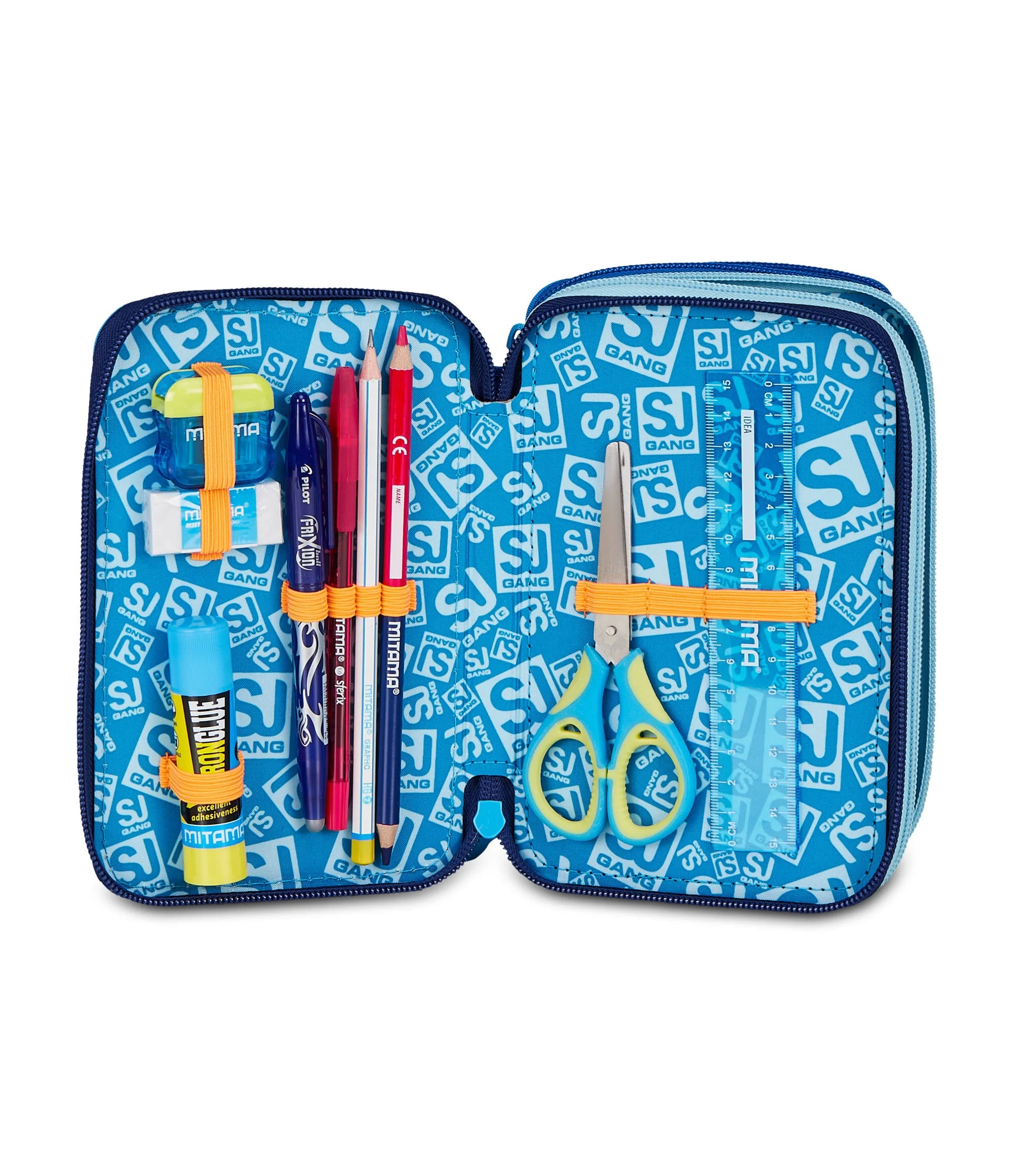 ASTUCCIO 3 ZIP - SPACE LED BOY SJ
