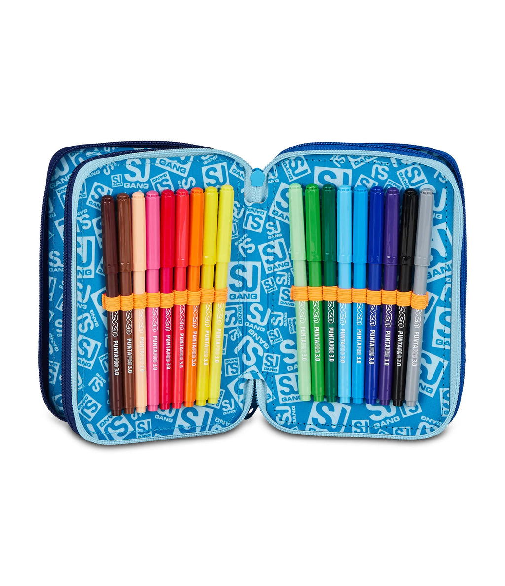 ASTUCCIO 3 ZIP - SPACE LED BOY SJ